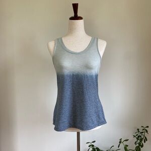 Kuhl Ombre Light Blue and Gray Blue Tank Top